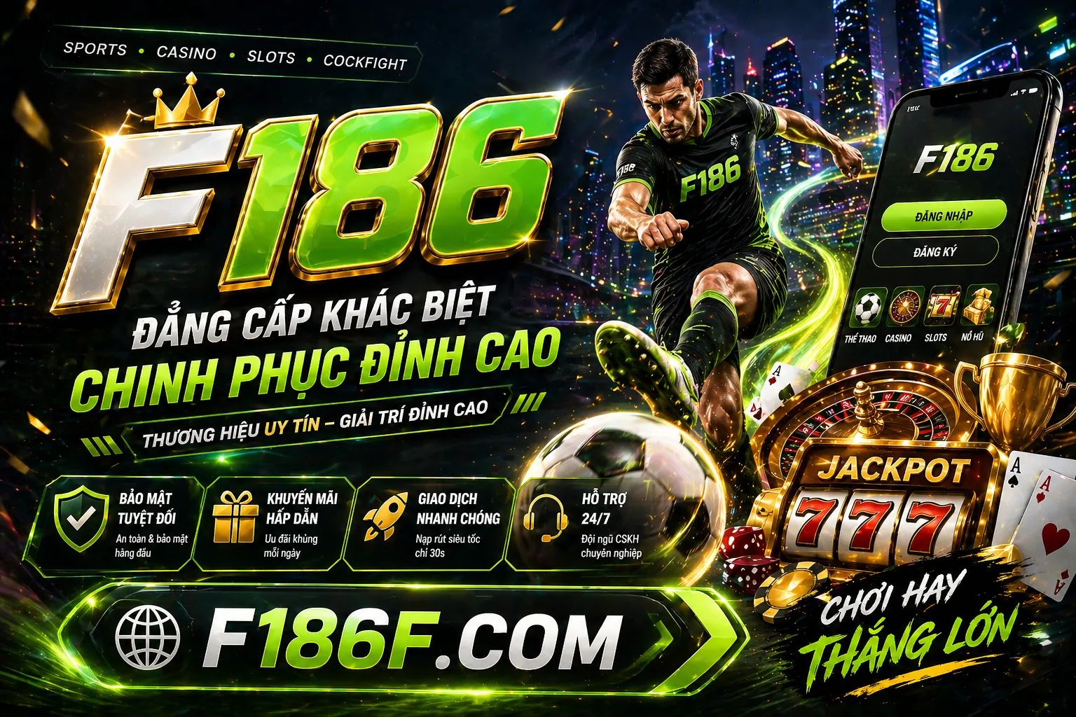 Máy đánh bạc và biểu tượng giải độc đắc lớn tại xin88 chính thức